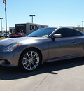 infiniti g37 2008 gray coupe s gasoline 6 cylinders rear wheel drive automatic 76018