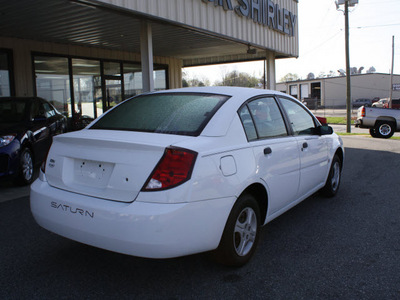 saturn ion 2005 white sedan 1 gasoline 4 cylinders front wheel drive 5 speed manual 27215