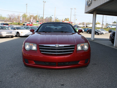 chrysler crossfire 2005 red gasoline 6 cylinders rear wheel drive automatic 27215