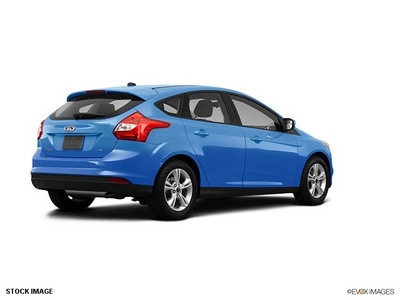 ford focus 2012 blue hatchback se flex fuel 4 cylinders front wheel drive 6 speed automatic 77388