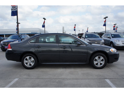 chevrolet impala 2012 dk  gray sedan flex fuel 6 cylinders front wheel drive automatic 77090