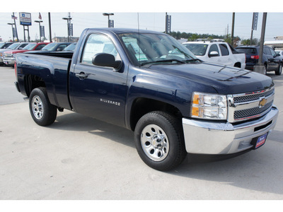 chevrolet silverado 1500 2012 dk  blue gasoline 6 cylinders 2 wheel drive 4 spd auto,elec cntlled l 77090