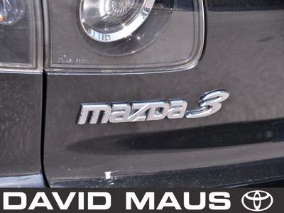 mazda mazda3 2008 black sedan gasoline 4 cylinders front wheel drive automatic 32771