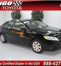 toyota camry 2011 black sedan le gasoline 4 cylinders front wheel drive automatic 91731