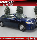 toyota camry 2011 blue sedan xle gasoline 4 cylinders front wheel drive automatic 91731