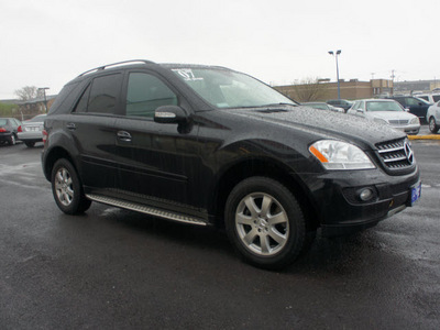 mercedes benz m class 2007 black suv ml350 gasoline 6 cylinders 4 wheel drive automatic 60411