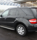 mercedes benz m class 2007 black suv ml350 gasoline 6 cylinders 4 wheel drive automatic 60411