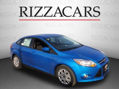 ford focus 2012 blue sedan se gasoline 4 cylinders front wheel drive automatic with overdrive 60546