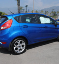 ford fiesta 2011 blue hatchback ses gasoline 4 cylinders front wheel drive automatic 91010