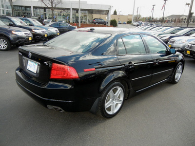 acura tl 2005 black sedan w navi gasoline 6 cylinders front wheel drive automatic 55420