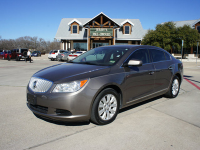 buick lacrosse 2010 mocha sedan gasoline 6 cylinders front wheel drive automatic 76087