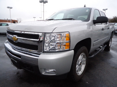 chevrolet silverado 1500 2011 silver lt flex fuel 8 cylinders 4 wheel drive automatic 60007