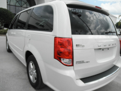 dodge grand caravan 2012 white van sxt flex fuel 6 cylinders front wheel drive automatic 34731