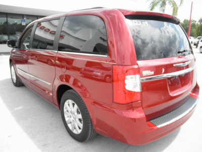 chrysler town and country 2012 red van touring flex fuel 6 cylinders front wheel drive automatic 34731