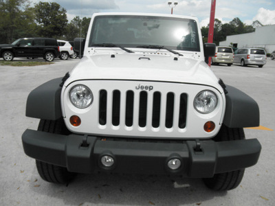 jeep wrangler 2012 white suv sport gasoline 6 cylinders 4 wheel drive automatic 34731