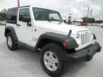 jeep wrangler 2012 white suv sport gasoline 6 cylinders 4 wheel drive automatic 34731