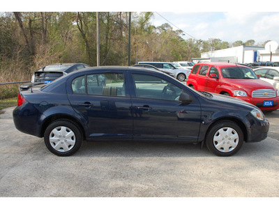 chevrolet cobalt 2010 dk  blue sedan ls gasoline 4 cylinders front wheel drive automatic with overdrive 77037