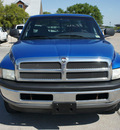 dodge ram pickup 1500 2001 blue pickup truck gasoline 6 cylinders rear wheel drive automatic with overdrive 76087