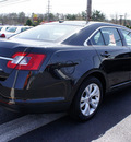 ford taurus 2010 black sedan sel gasoline 6 cylinders front wheel drive 5 speed with overdrive 08753