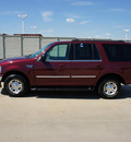 ford expedition 2001 dk  red suv xlt gasoline 8 cylinders rear wheel drive automatic with overdrive 76108