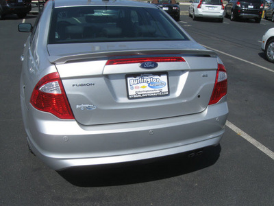 ford fusion 2010 silver sedan se gasoline 4 cylinders front wheel drive automatic 08016