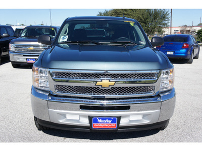 chevrolet silverado 1500 2012 blue lt flex fuel 8 cylinders 2 wheel drive 6 spd auto,elec cntlled a 77090