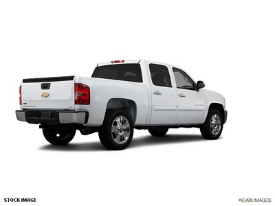 chevrolet silverado 1500 2012 white flex fuel 8 cylinders 2 wheel drive 6 spd auto,elec cntlled t 77090