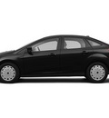 ford focus 2012 black sedan se flex fuel 4 cylinders front wheel drive not specified 77388