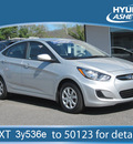 hyundai accent 2012 sedan gasoline 4 cylinders front wheel drive automatic 28805