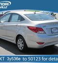 hyundai accent 2012 sedan gasoline 4 cylinders front wheel drive automatic 28805