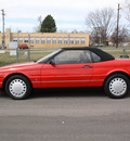 cadillac allante 1993 red gasoline v8 front wheel drive automatic 80110