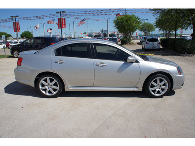 mitsubishi galant 2010 silver sedan se gasoline 4 cylinders front wheel drive automatic 78238