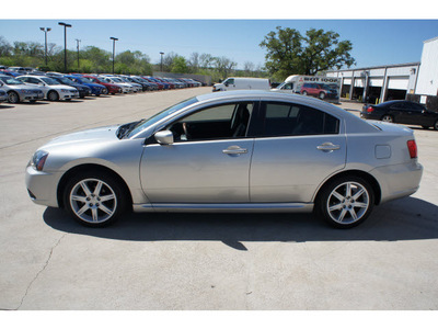 mitsubishi galant 2010 silver sedan se gasoline 4 cylinders front wheel drive automatic 78238