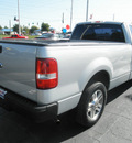 ford f 150 2007 silver pickup truck xl gasoline 6 cylinders rear wheel drive automatic 34474