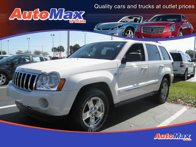 jeep grand cherokee 2005 white suv limited gasoline 8 cylinders 4 wheel drive automatic 34474