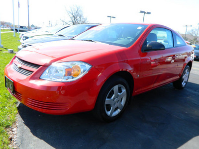 chevrolet cobalt 2007 red coupe ls gasoline 4 cylinders front wheel drive automatic 14221