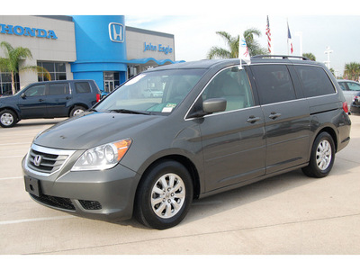 honda odyssey 2008 gray van ex gasoline 6 cylinders front wheel drive automatic with overdrive 77065