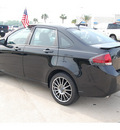 ford focus 2011 black sedan sport ses gasoline 4 cylinders front wheel drive automatic with overdrive 77065