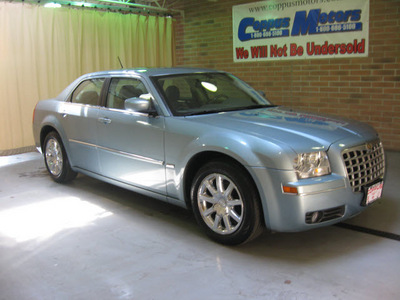 chrysler 300 2008 lt  blue sedan touring gasoline 6 cylinders rear wheel drive automatic 44883