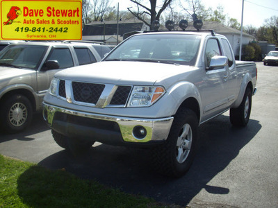 nissan frontier 2006 silver le gasoline 6 cylinders 4 wheel drive automatic 43560