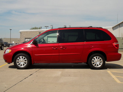 chrysler town country 2003 red van lx gasoline 6 cylinders front wheel drive automatic 62034