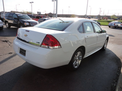 chevrolet impala 2011 white sedan lt flex fuel 6 cylinders front wheel drive automatic 45036