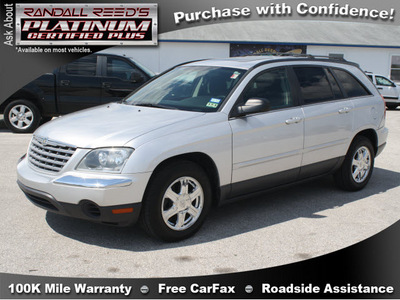 chrysler pacifica 2005 silver suv touring gasoline 6 cylinders front wheel drive automatic 77388