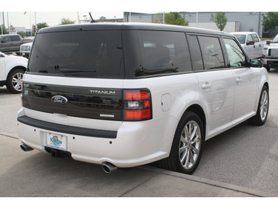 ford flex 2012 white titanium gasoline 6 cylinders all whee drive automatic 77388