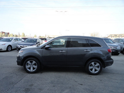 acura mdx 2012 dk  gray suv tech awd gasoline 6 cylinders all whee drive automatic with overdrive 60462