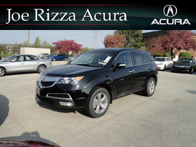 acura mdx 2012 black suv awd gasoline 6 cylinders all whee drive automatic with overdrive 60462