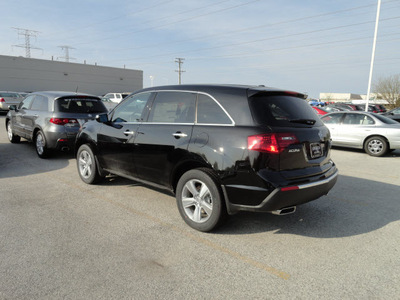 acura mdx 2012 black suv awd gasoline 6 cylinders all whee drive automatic with overdrive 60462