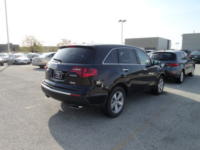 acura mdx 2012 black suv awd gasoline 6 cylinders all whee drive automatic with overdrive 60462