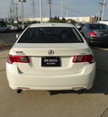 acura tsx 2010 white sedan gasoline 4 cylinders front wheel drive automatic with overdrive 60462