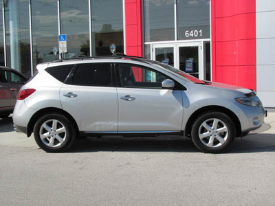 nissan murano 2009 silver suv sl gasoline 6 cylinders all whee drive automatic 33884